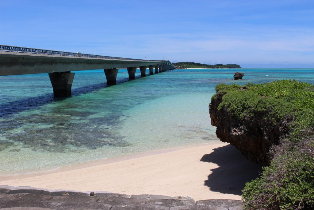 宮古島のキレイな海