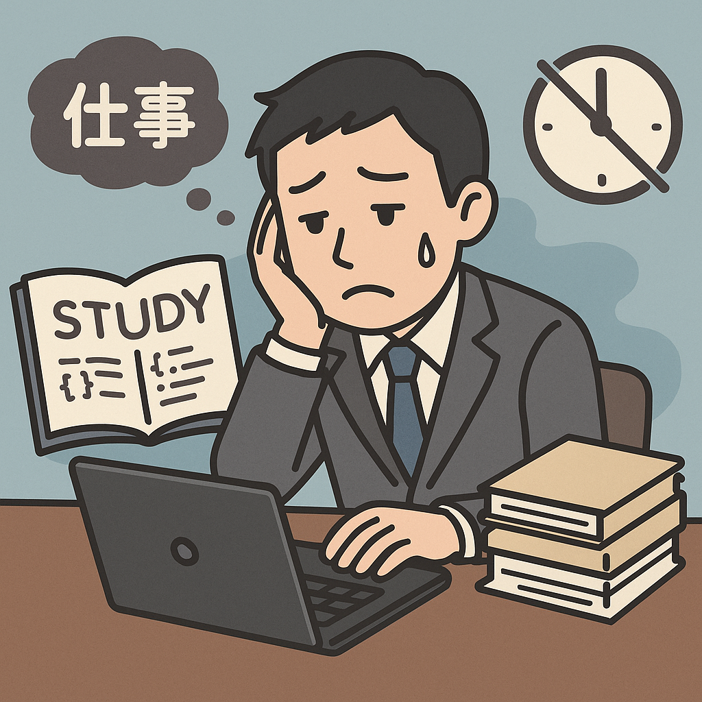 社会人がDMM WEBCAMPとの両立で「きつい」と感じる場面