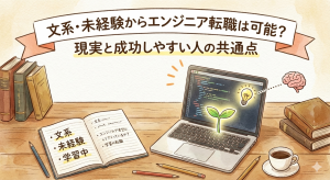 文系・未経験からエンジニア転職は可能？現実と成功しやすい人の共通点