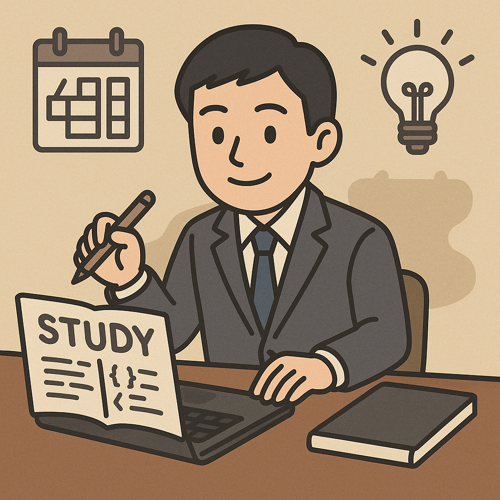 両立できた社会人に見られる進め方